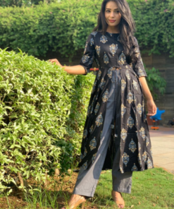 COAL BLACK FRONT SLIT SET