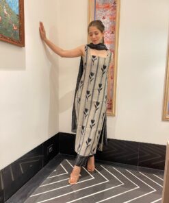 Erina grey kurta set