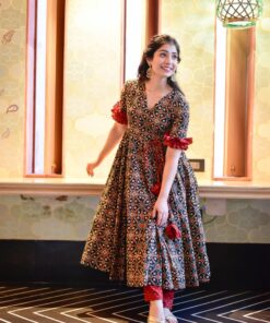 chandra Bagru cotton suit set