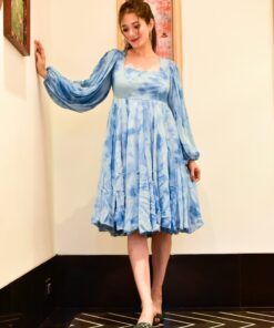 Charlotte tie dye dress