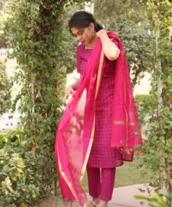 EMILY ROYAL PINK SUIT SET