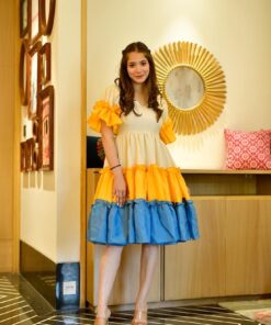 Rutvi tiered dress