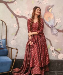 laibah muslin kurta palazzo set