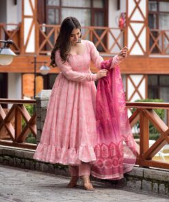 shades of pink suit set